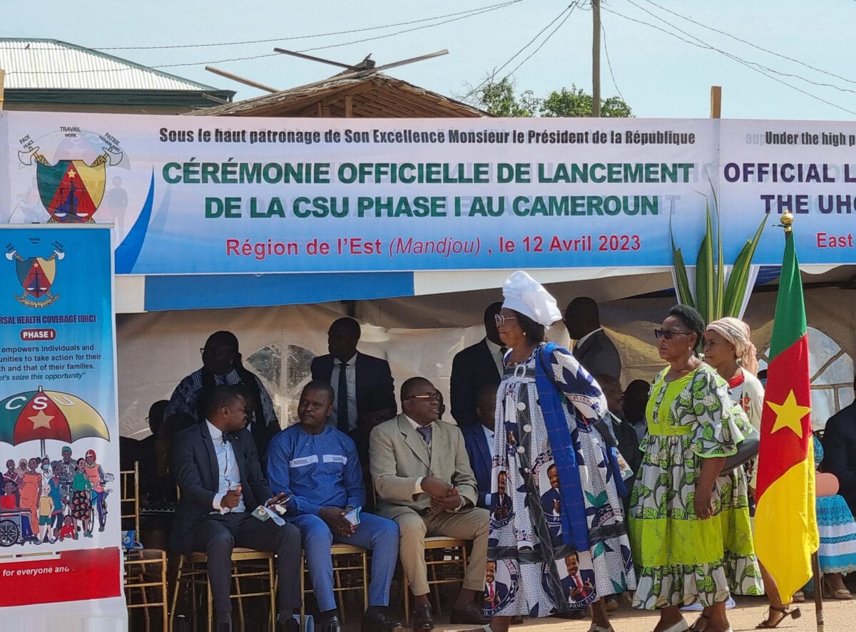 Launch of Phase 1 UHC in Bertoua, Eastern Region, Cameroon.