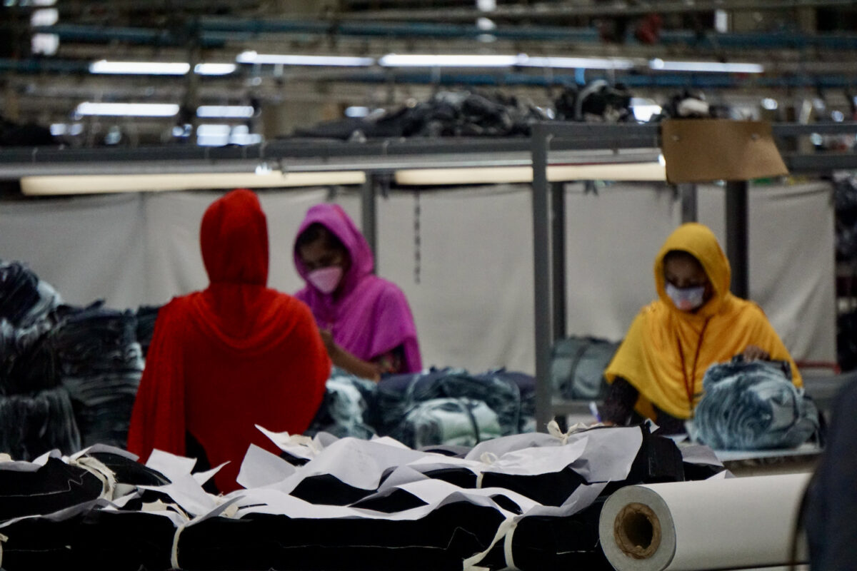 Female workers in Bangladesh’s textile industry.