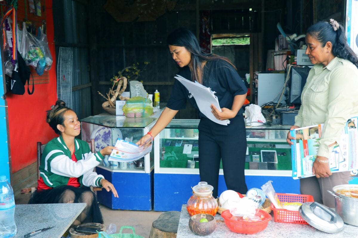 Distributing information as part of field campaign