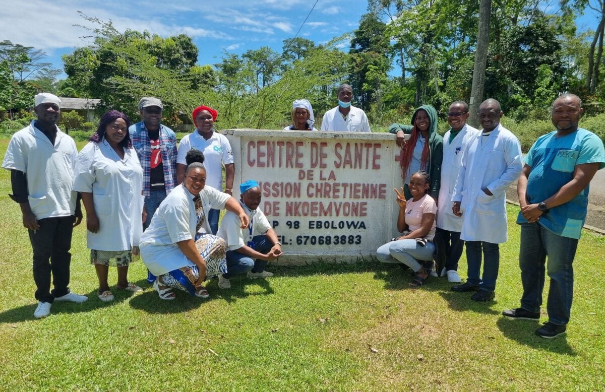 Nkoemvone health centre is accredited to provide services for the Chèque Santé, under UHC Phase 1