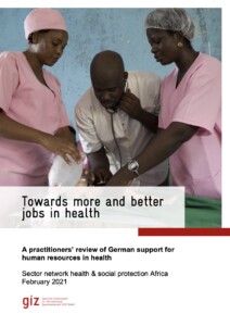Towards more and better jobs in health